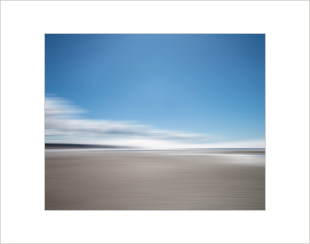 Matted Print - Down to the Sea No. 11