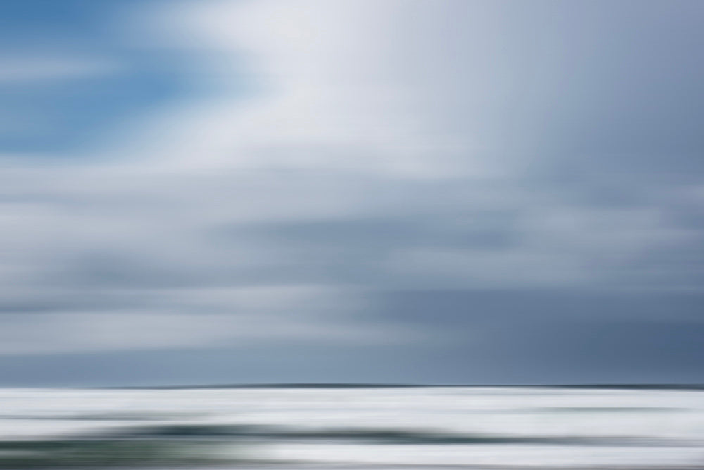 No. 12 - Ashen Blue → Sky and water in muted grace
