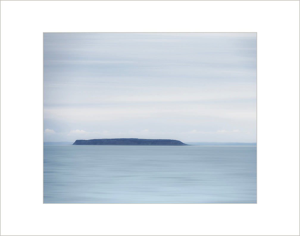 Matted Print - Down to the Sea No. 12