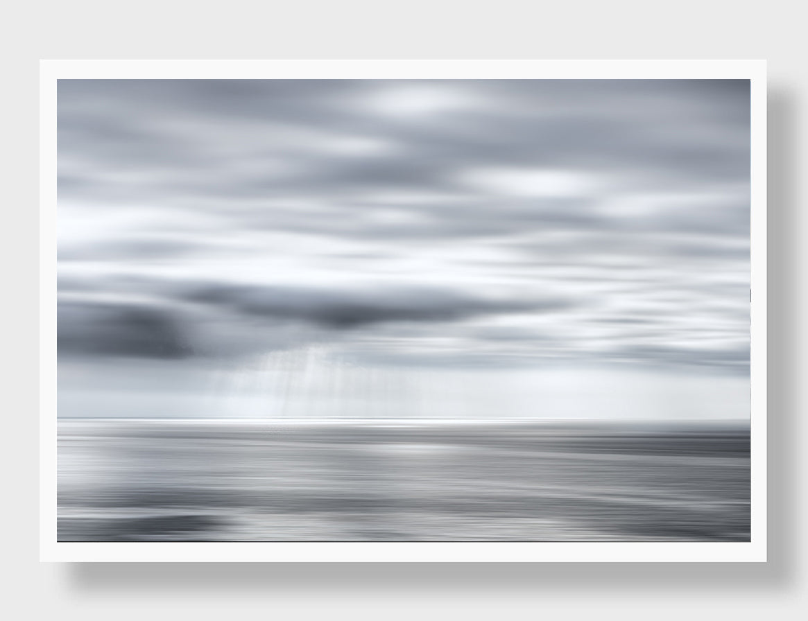 No. 30 - Solace of Light→ Sun breaking through cloud to calm the sea