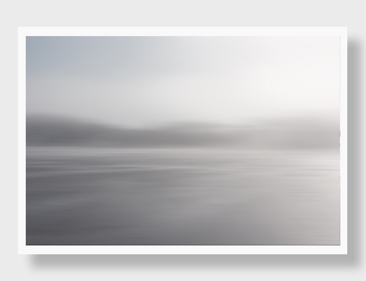 No. 3 - Veil → Mist drawn gently across water