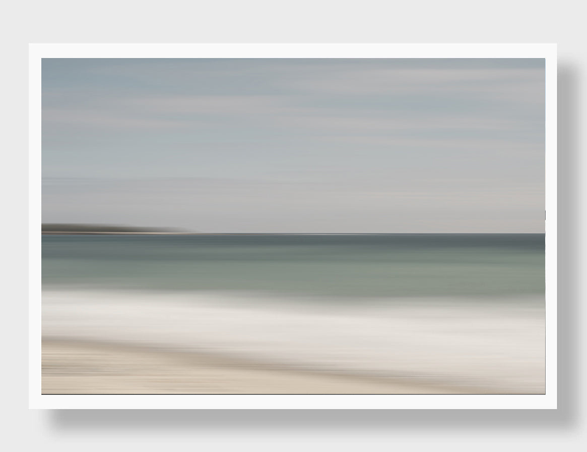 No. 5 - Foam Line → Traces of tide, fleeting, and bright