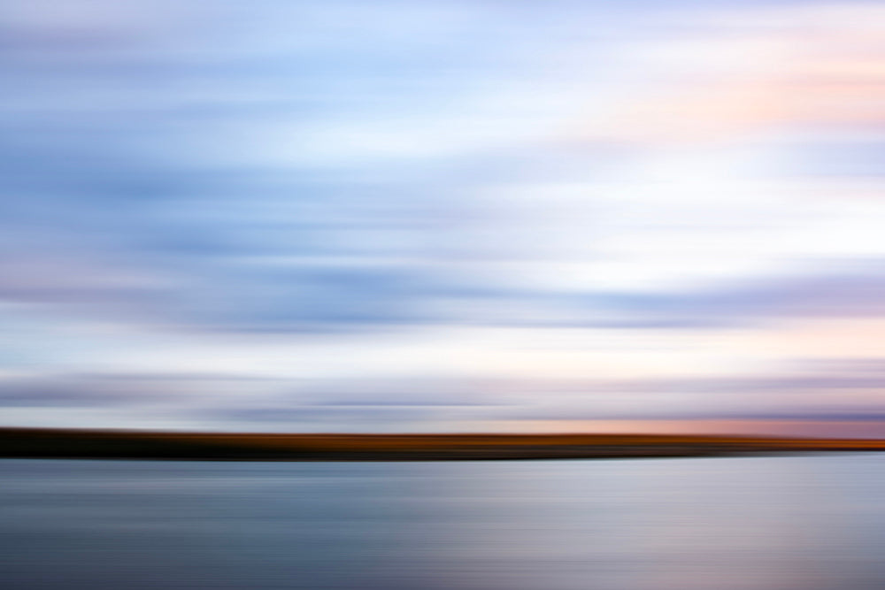 No. 8 - Dawn Rising → Light unfurling over still waters