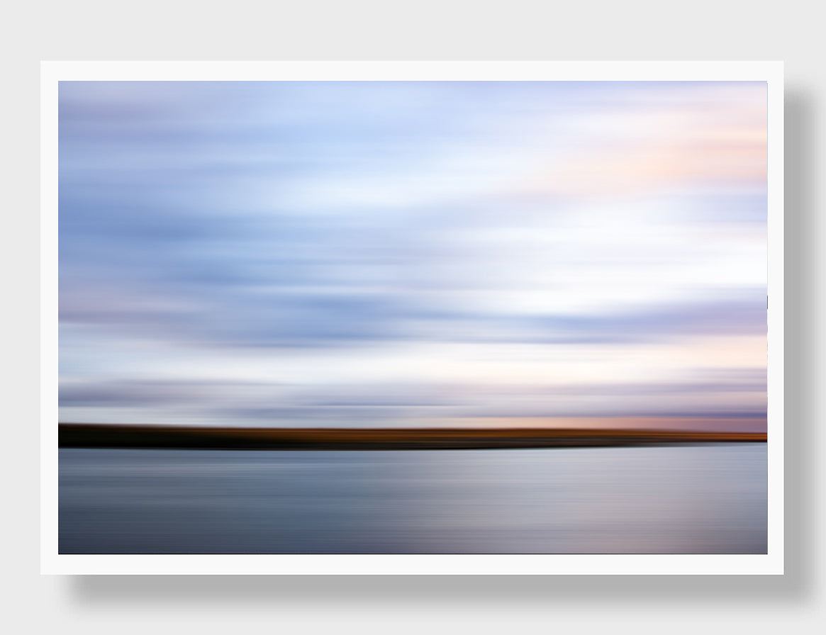 No. 8 - Dawn Rising → Light unfurling over still waters
