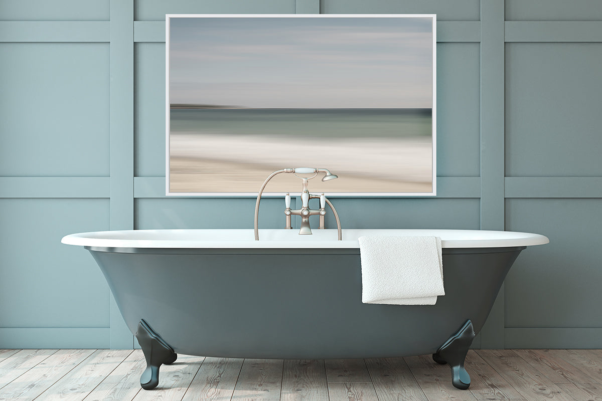 No. 5 - Foam Line → Traces of tide, fleeting, and bright